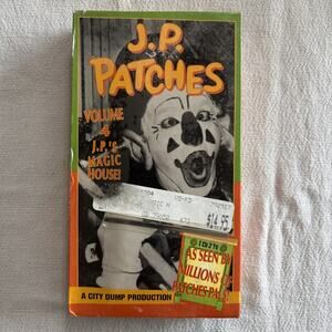 J.P. Patches Volume 4: J.P.'s Magic House - Classic Clown VHS City Dump - Rare!